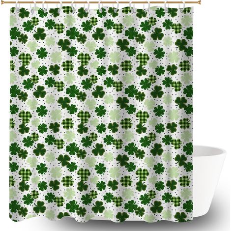 Rideau de douche en polyester 180x180 Étanche polyester pour salle de bain pour cabine de douche (1/5)