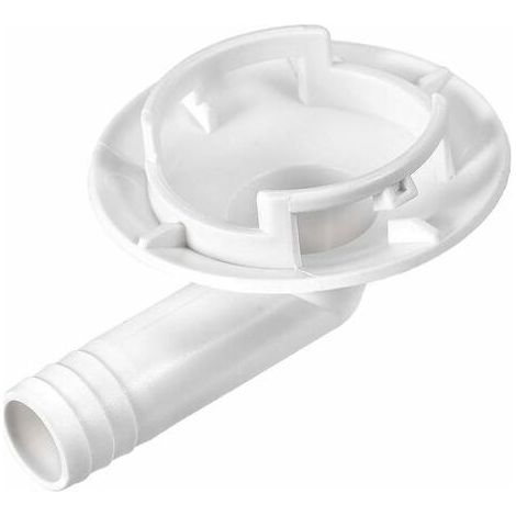 Coude de raccord pour tuyau d'évacuation de condensat de climatisation - pour unités mini-split et climatiseur de fenêtre - 40 mm - 1 pièce (1/2)