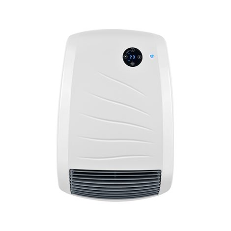 Radiateur soufflant programmable 1200/2000W – Corps en métal – Thermostat électronique – Fonction Boost – Protection IP24 – Radialight