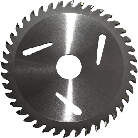APEX Lame de scie circulaire en carbure de tungstène pour le travail du bois 125 x 22,23 x 40 dents (1/5)