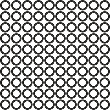 100 accessoires pour abreuvoirs à porcs : anneaux en plastique, rondelles d'installation pour abreuvoirs destinés à l'alimentation de la volaille (1/5)