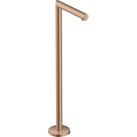 Pico de bañera hansgrohe AXOR Uno, de pie, recto, saliente 226mm,
