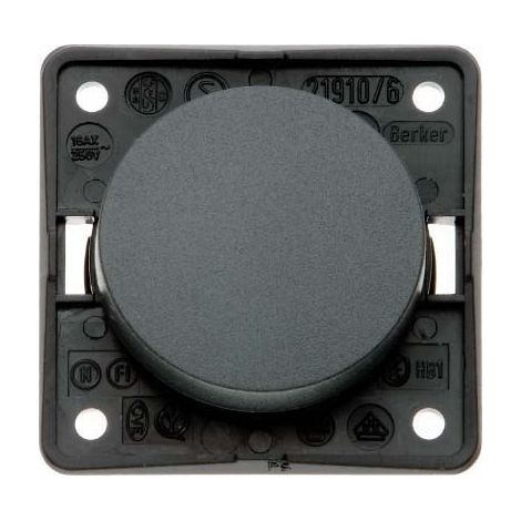 Interrupteur à clé universel Integro Flow/Pure anthracite mat 936562505