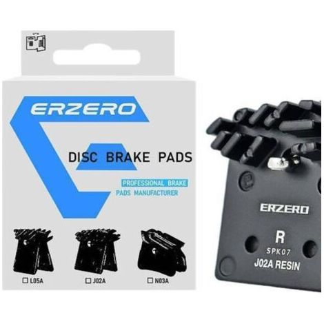Plaquettes de frein J02A en résine à dissipation thermique, pour VTT, compatibles avec les modèles XT/SLX, pour freins à disque, taille unique.