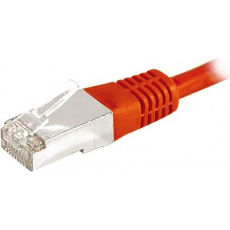 Cordon RJ45 F/UTP CAT 6a Rouge - 1,00m