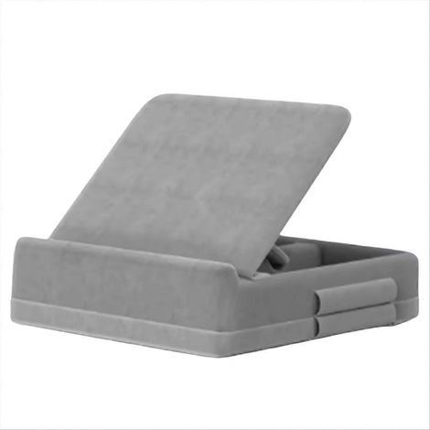 Support de tablette pliable avec rangement, idéal pour le lit, les genoux et le bureau. Coussinet souple à angle réglable. (1/5)