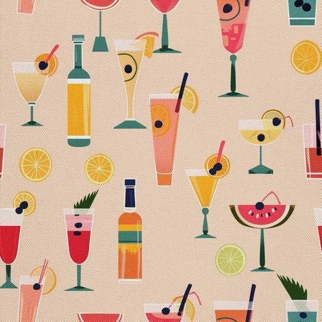 Outdoor-Dekorstoff Oxford – Cocktail-Motiv DX8498 (1/5)