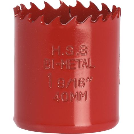 Trapanatrice Hss Bimetallo 40 P 35 mm