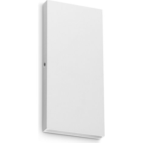 Ideal Lux POST-IT Applique murale extérieure à éclairage haut et bas, blanche, 2 LED 620 lm 3000 K IP65 - Driver requis