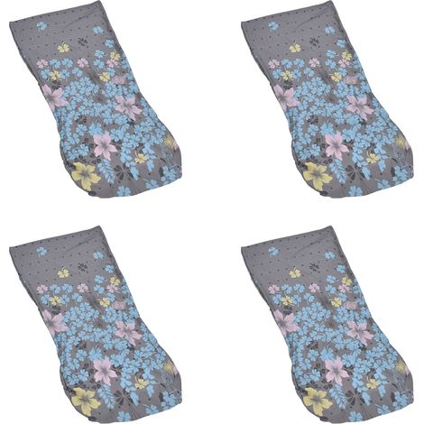 Lot de 4 housses de chaise haute élasticité, design élégant et raffiné, anti-poussière, pour salle à manger, hôtel, bureau, banquet. Little Love (1/5)