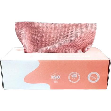 Mikrofasertücher in einer Box, 20er-Packung, wiederverwendbare Mikrofasertücher für Auto, kleines Mikrofasertuch für Küche (1/5)