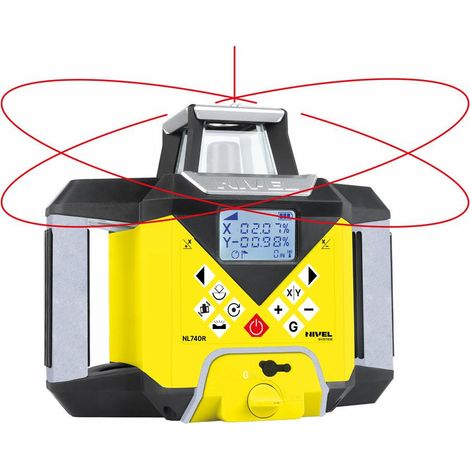 Nivelsystemtopcon NL740R Digitales Rotlaser 700m