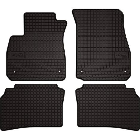 Alfombrillas de goma para Opel Insignia B liftback, sedán, station wagon, sports tourer (2017-2022) - negras, montadas (1/5)