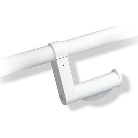 Soporte de papel higiénico blanco puro kit de actualización Hewi SERIE 801
