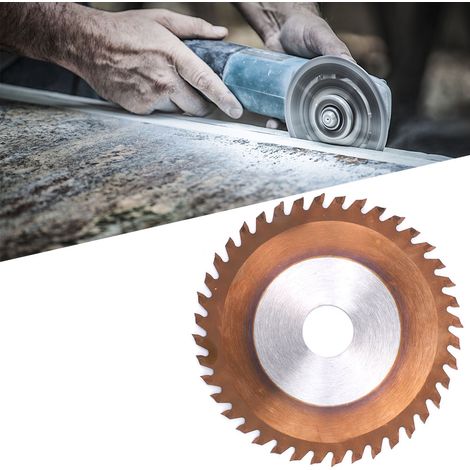4-Zoll-Kreissägeblatt aus Wolframkarbid, zum Schneiden von Metall und Holz, 4 Zähne, 20 mm Bohrung (1/5)