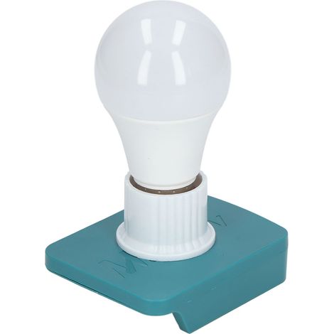 Ampoule LED à vis E27 antidérapante, compatible avec les batteries 18 V série BL, blanche (1/5)