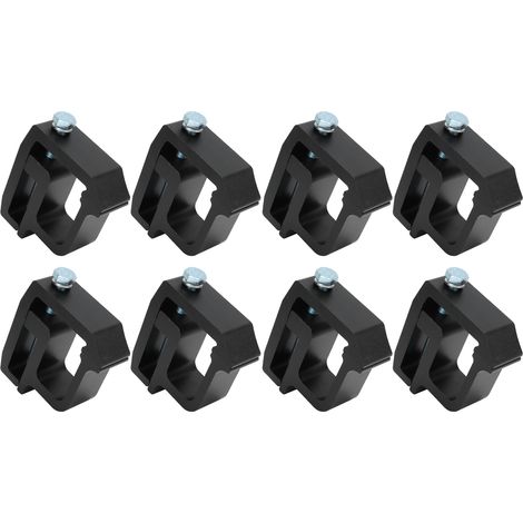 Lot de 16 fixations de toit de benne pour pick-up Chevy Silverado 1500, 2500 et 3500 (noir) (1/5)