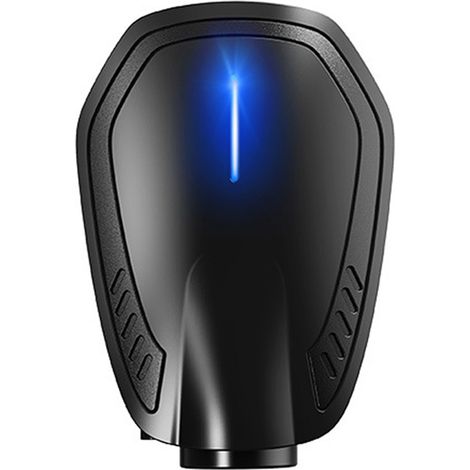 (Pour Mazda Elegant Black) Lot de 2 lampes LED de bienvenue pour portières de voiture, rechargeables et sans fil, projecteur laser avec logo de voiture, lampe d'ombre fantôme, accessoires personnalisé (1/5)