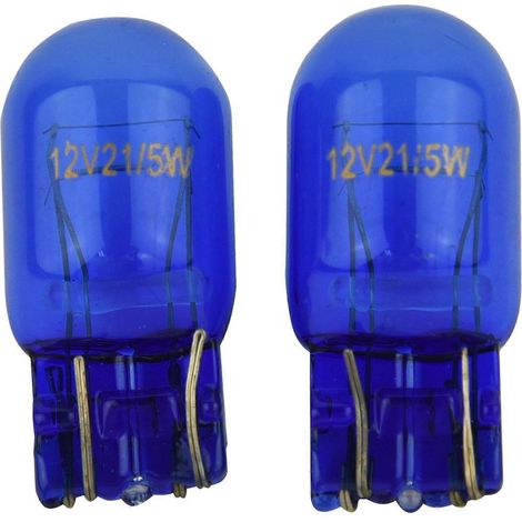 2 ampoules xénon HID 7443 Super White 6000K W21 5W T20 580 à double filament pour feux de position (1/4)