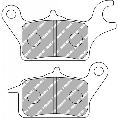 Plaquette de frein Ferodo pour Scooter Yamaha 125 Mw Tricity 3 (1/2)