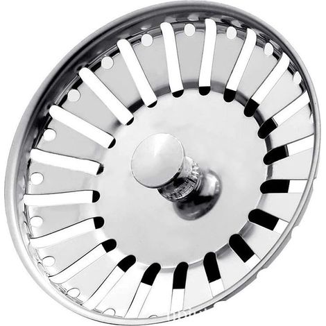Filtro per lavello da cucina da 82 mm – Tappo per lavello da cucina in acciaio inox a parete spessa – Anti-intasamento (1/5)