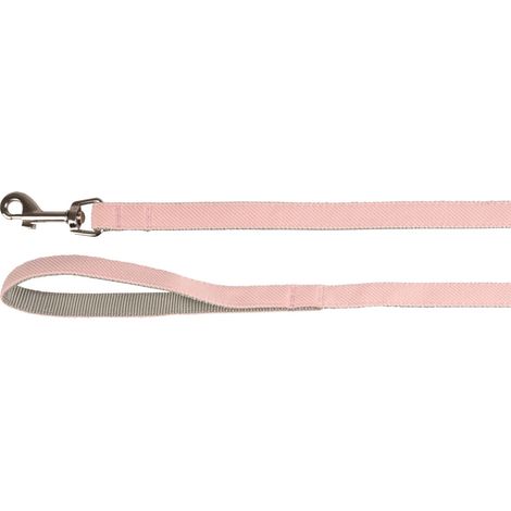 Laisse Small dog rose  120 x 1.5 cm pour chiens. - Flamingo (1/3)