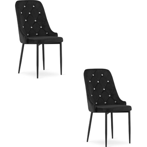 Amore Stuhl - schwarz x 2 (1/5)