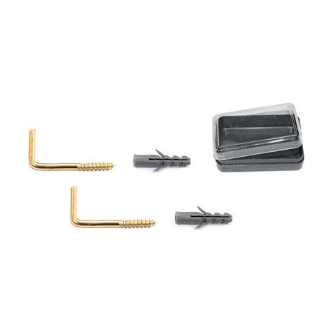 TASSELLO NYLON GANCIO QUADRO PRONTY - GANCIO OTTONATO MM 4 CF=PZ 8- 12 confezioni