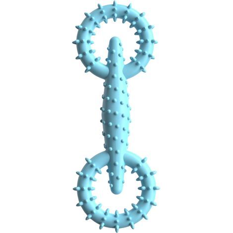 Jouet molaire pour animal de compagnie Jouet à mâcher pour chiot Anneau de traction pour chien, jouet interactif à mâcher pour soulager l'ennui, nettoyer les dents, jouer, entraîner (1/5)
