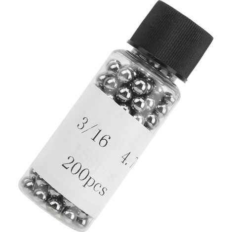 200 billes de roulement pour vélo, en acier inoxydable 304, accessoires et fournitures industrielles, 3/16 po (1/5)