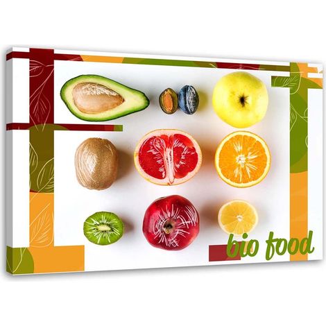 Tableau sur toile Fruits frais Fruits 60x40 (1/5)