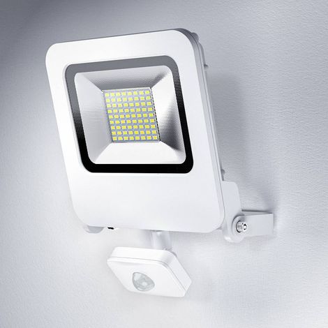 Projecteur Osram LED Endura Flood Sensor, pour applications extérieures, détecteur de mouvement intégré, blanc chaud, 257,0 mm x 201,0 mm x 63,0 mm (1/2)