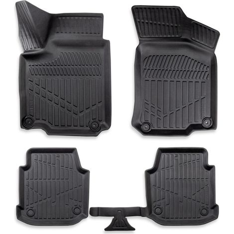 Komplettset 4 Stück 3D-Gummifußmatten für den Innenraum Erpassan – SKODA OCTAVIA I 1996–2006