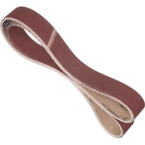 6 Pcs Bandes De Ponçage 50mm x 1829mm 120 Grits Meulage Métal (1/5)