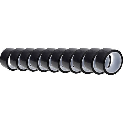 TRU COMPONENTS Ruban adhésif antistatique (ESD) 10 pc(s) noir (L x l) 36 m x 50 mm Grille antistatique (1/3)