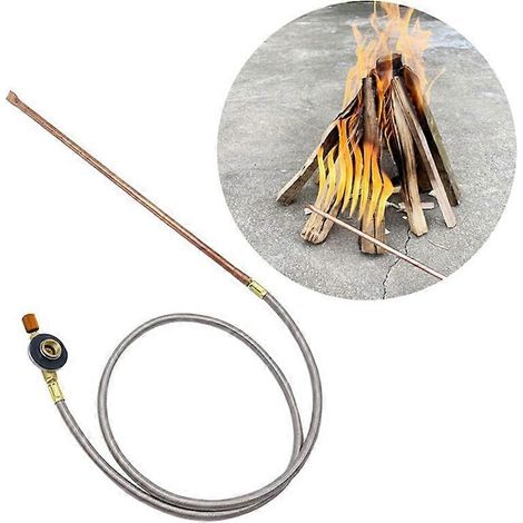 Allume-feu portatif pour barbecue en extérieur, pistolet pulvérisateur pour bois de chauffage de camping, allume-feu pour poêle à bois (1/5)