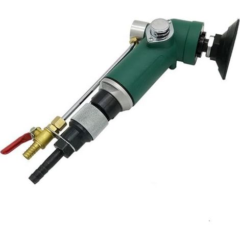 Polisseuse Humide d'air pneumatique Tenue dans la Main for la Ponceuse d'eau d'air de Pierre de Granit de marbre (1/5)