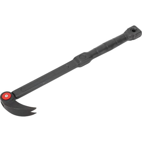 Barre de levier à tête roulante de 35,5 cm (14 po) en acier CrV multifonctionnelle à cliquet pour le démontage de pneus lors de la réparation et de l'entretien automobile (1/5)