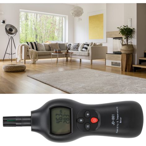 JD-861 JLDG Thermometer und Hygrometer – Messgerät für Raumtemperatur und Luftfeuchtigkeit in Innenräumen (1/5)