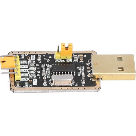 Adaptateur USB vers TTL Série Module Convertisseur Puce + Câble Debug 3.3V 5V Composants (1/5)