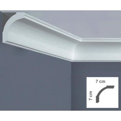 CORNICE SOFFITTO POLISTIRENE MM 70X70 2MT "I 765 BOVELACCI"