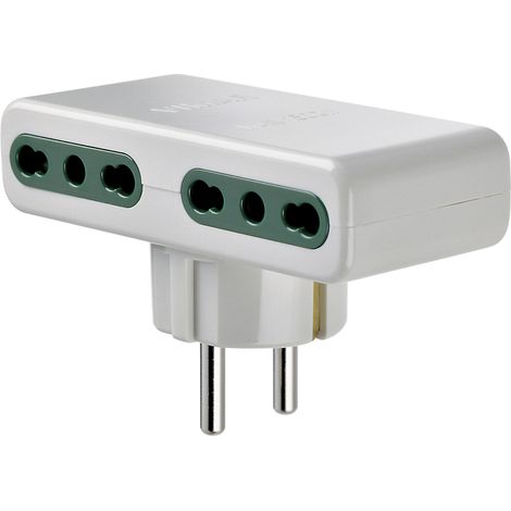 VIMAR - 01166.B Adattatore mult. S31+4P17/11 bianco