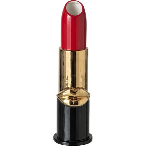 Vaso Rossetto Resina 38 cm Rosso
