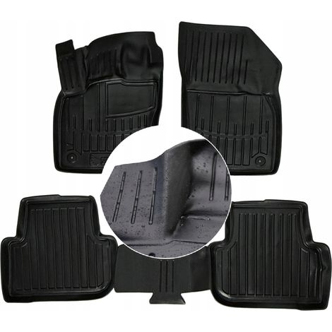 Tapis et essuie-glaces en caoutchouc pour VW Tiguan 3 à partir de 2024 - UD Troughs (1/5)