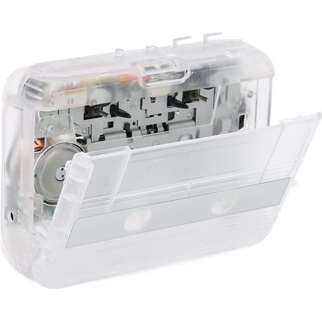 Lecteur de Cassette Bluetooth avec Auto-Reverse et Alimentation USB, Lecteur Audio Sans Fil pour Cassettes