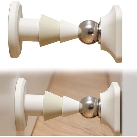 KZQ 10x Türverglasung aus Edelstahl, Fensterverglasung mit Glasabdeckungen für Türen, Gartentore, Fenster, WC-Türen, Edelstahl-Türgriffe, 68 x 35 mm (1/4)