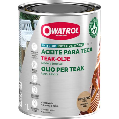 Aceite para teca Owatrol TEAK-OLJE  1 litro