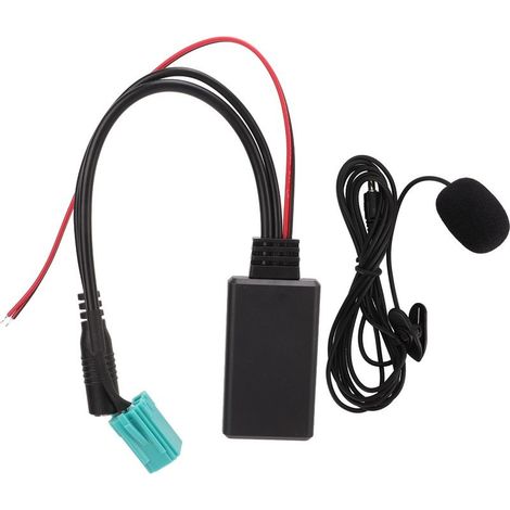 Cable adapter Audio of input To the Bluetooth 5.0 with Microphone for Clio Space Kangoo Megane Scenic (1/5)