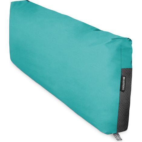 Cojín polipiel exterior 120x45x25 Turquesa