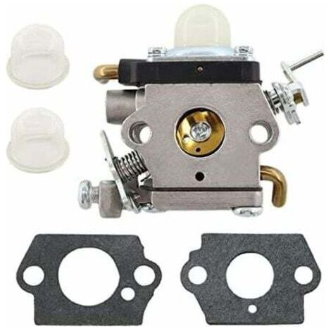Carburateur adapté pour les taille-haies Husqvarna 122 HD60, 122 HD45, CHT220, Jonsered HT2223 et HT2218, avec le numéro de pièce 523012401. (1/5)